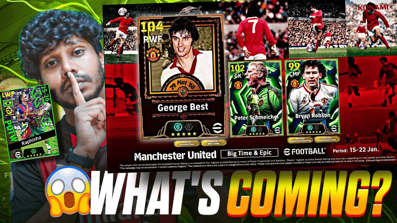 George Best EPIC COMING TODAY 🤯 eFootball LIVE MAINTENANCE 🛑 