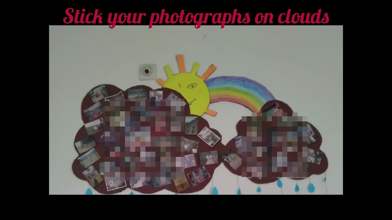 DIY Huge Photo Booth from waste cardboard | Wall | Easy & Cheap | Art Craft | Memories | Nostalgia