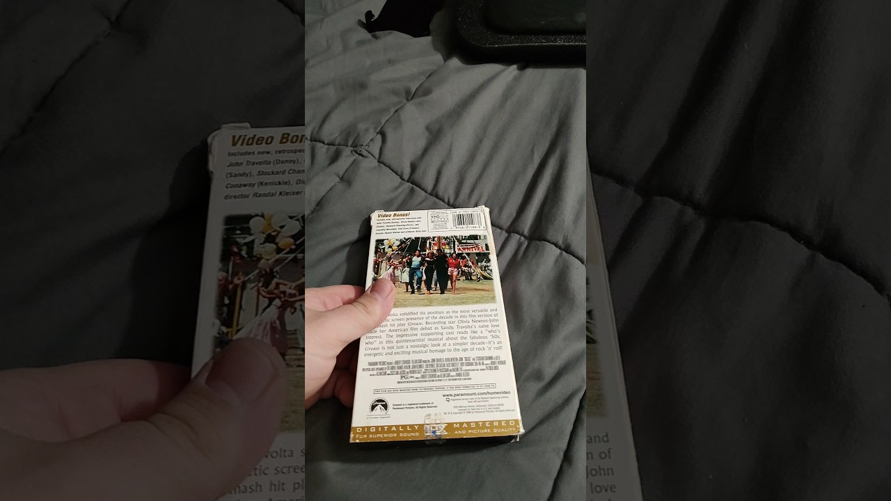 Grease (1978) 1998 VHS overview