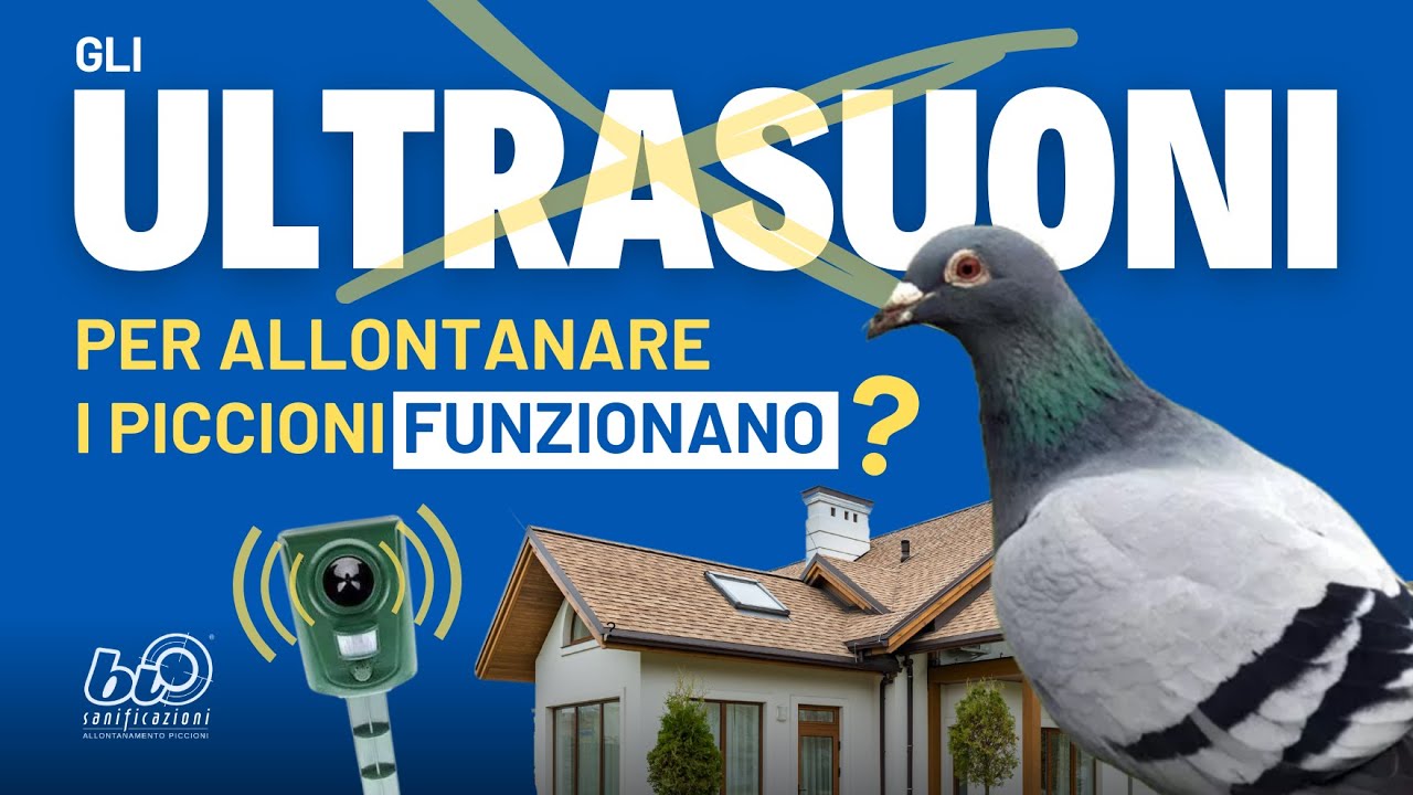 Ultrasuoni per Piccioni Funzionano?
