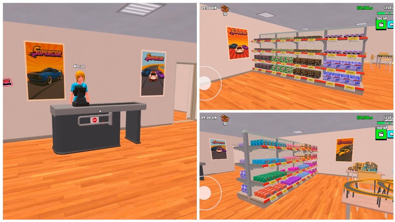 New Cashier Hiring Supercar Collection Simulator (Android Gameplay)#19 