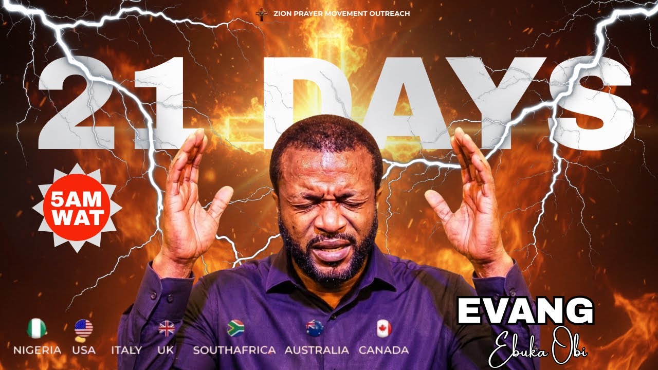 21 DAYS FOUNDATION PRAYERS || POWERFUL MORNING PRAYER AND DECLARATIONS EVANG EBUKA OBI