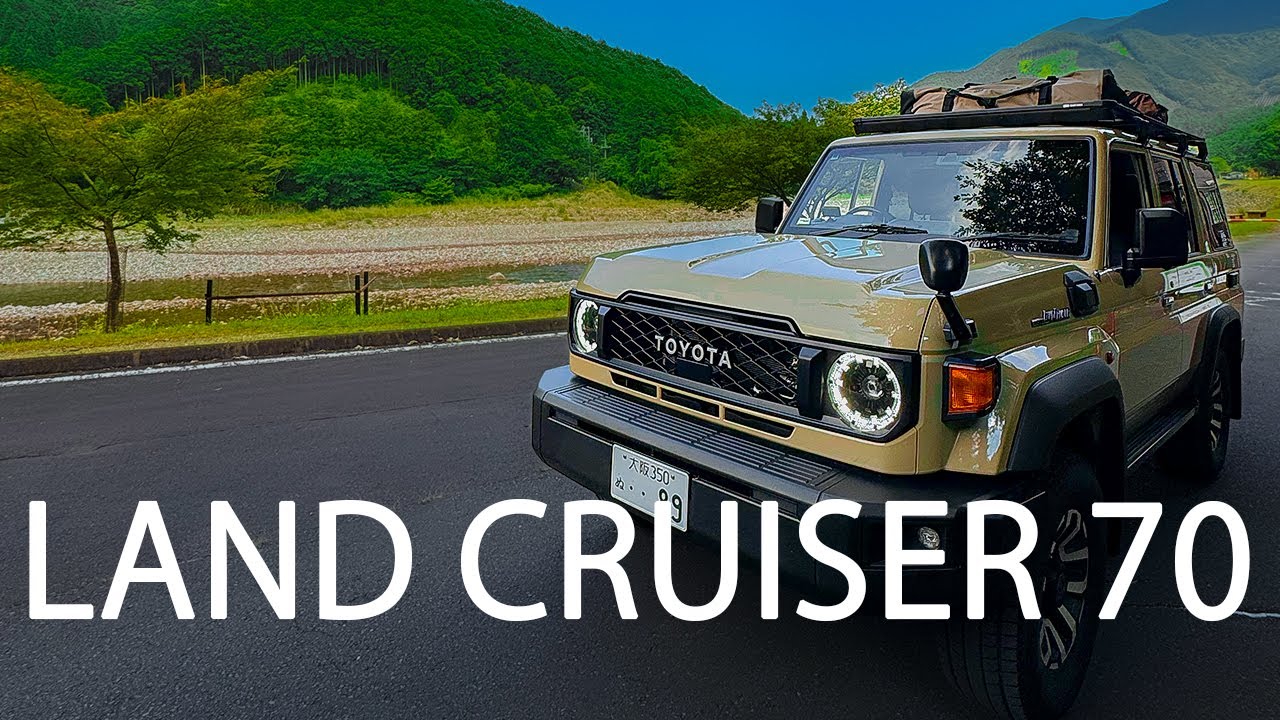 Переиздание Land Cruiser 70: вождение и водный кемпинг