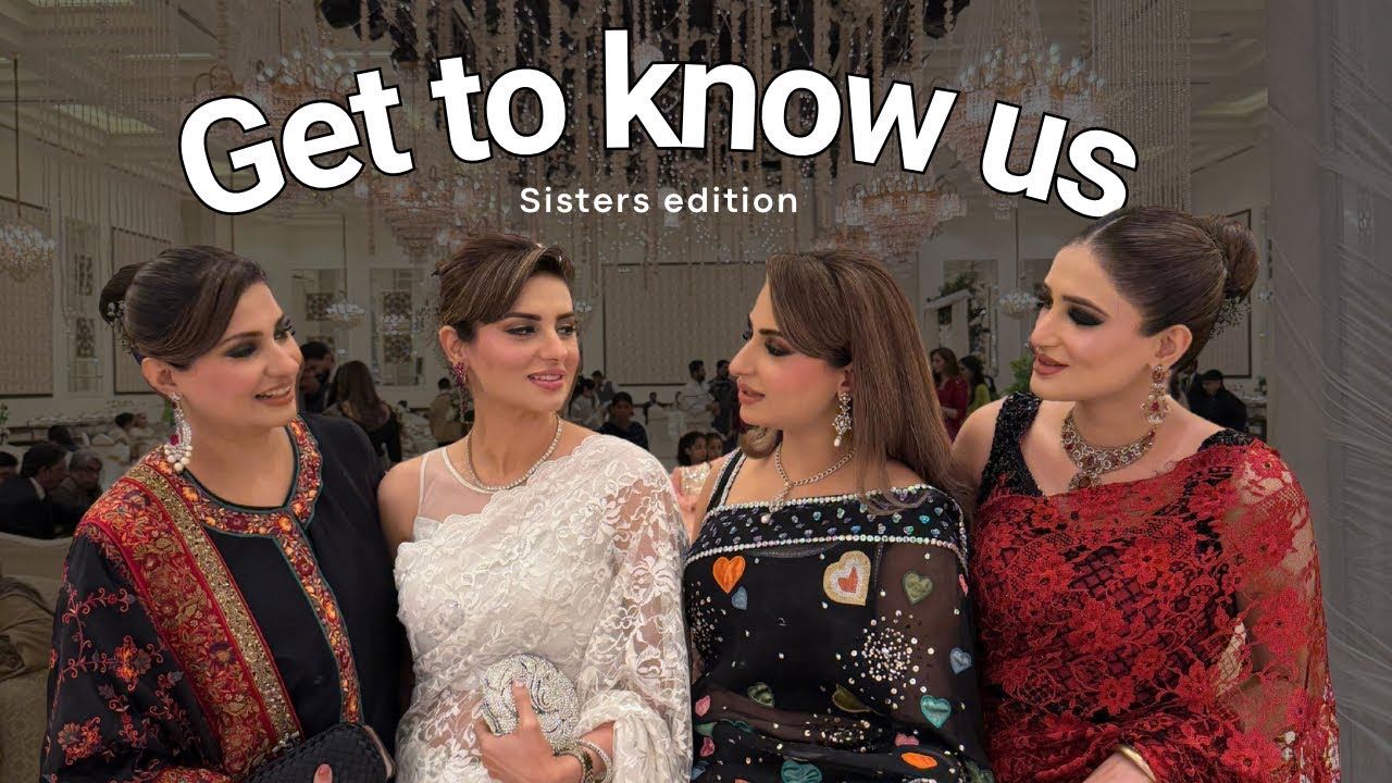 Get to know us💕 SISTERS VLOG ❤️👯‍♀️👯‍♀️❤️ Mishaamir Vlog # 73