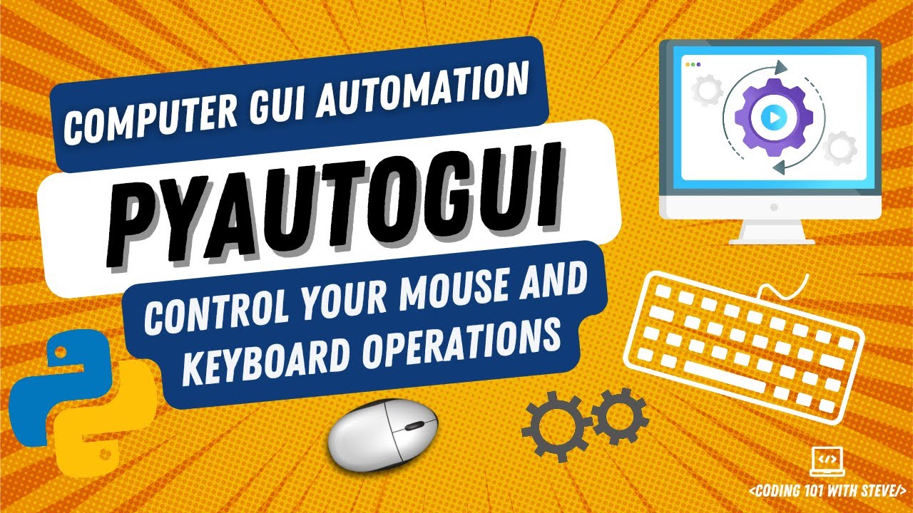 PyAutoGUI — автоматизация графического интерфейса компьютера с использованием Python (управление ...