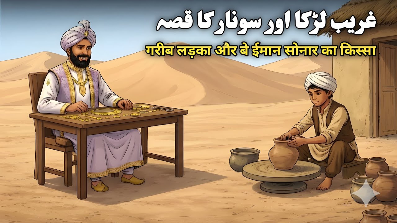 Ek Gareeb Kumahar Ladka Aur Beimaan Sunaar Ka Qissa  | Islamic Wisdom Story | Qadeem Hiqayat 
