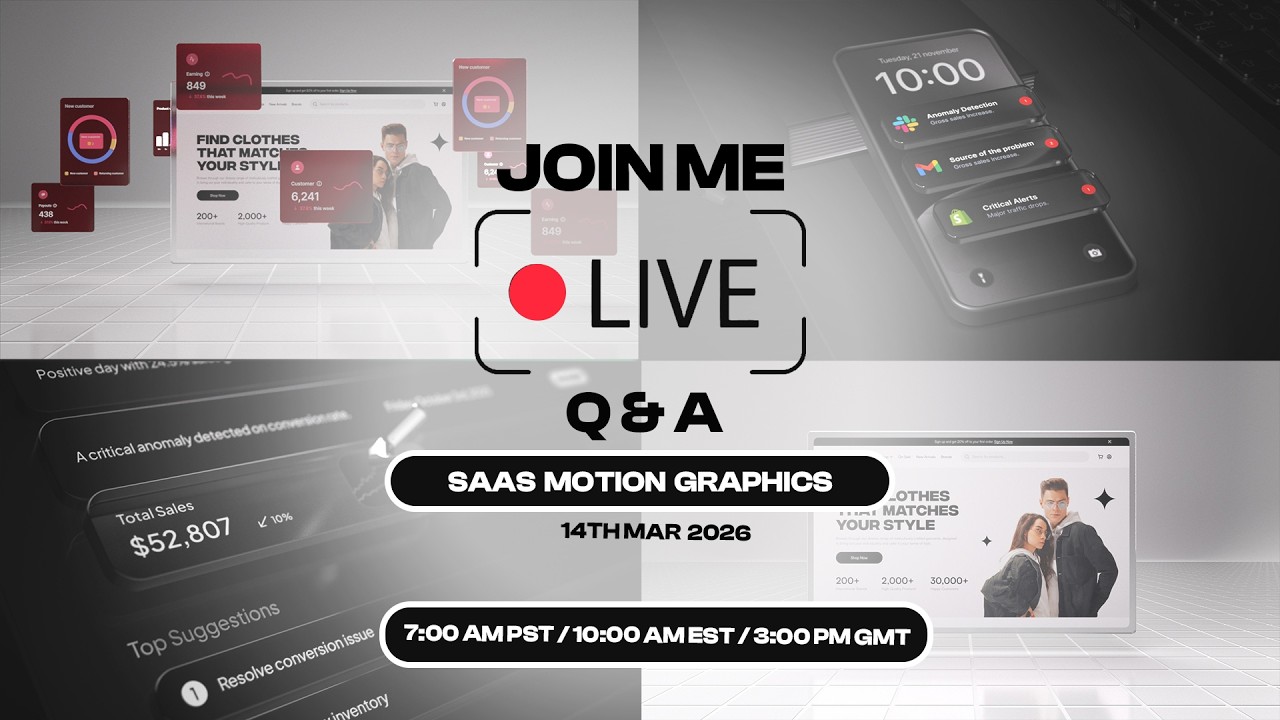 Motion with Nas Live Stream - Saas Aura video