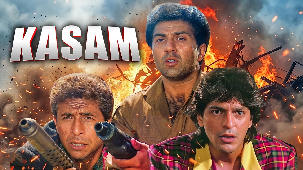Kasam - कसम (2001) - सुपरहिट सुपरहिट एक्शन थ्रिलर मूवी | सनी देओल, नसीरुद्दीन शाह, चंकी पांडे, नीलम