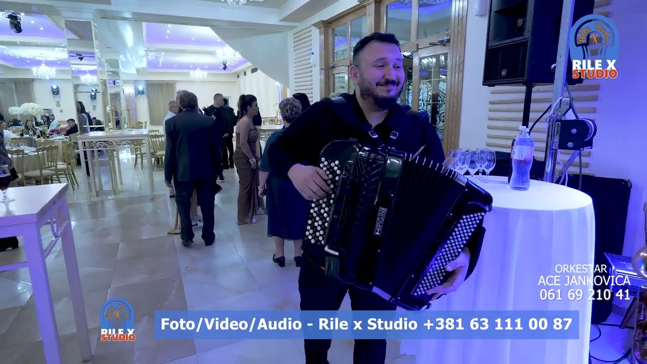 OSTAR START ACA JANKOVIC SA ORKESTROM UVODNO KOLO SVADBA PRINCES WHITE POZAREVAC