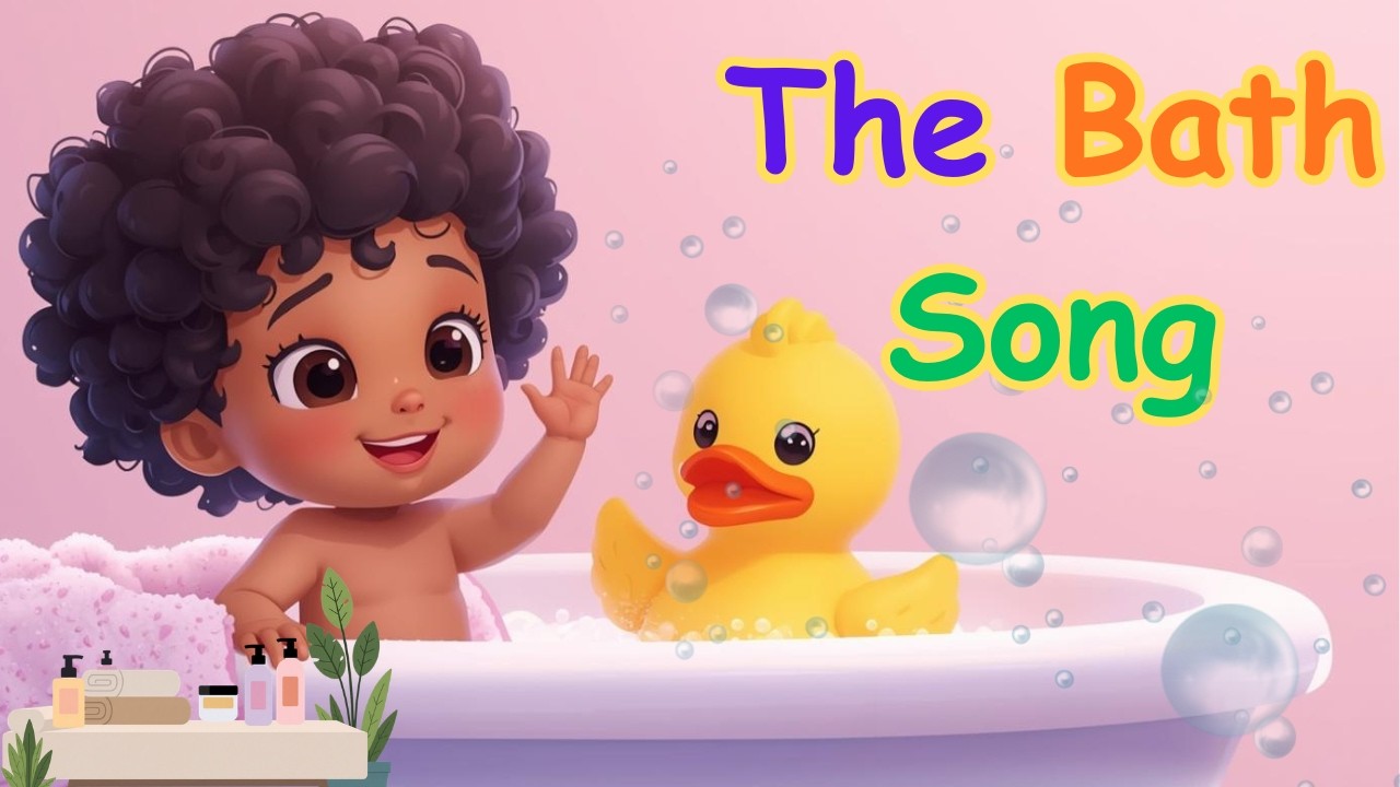 Bath Time Song for Toddlers | Splish-Splash! Bubble Fun