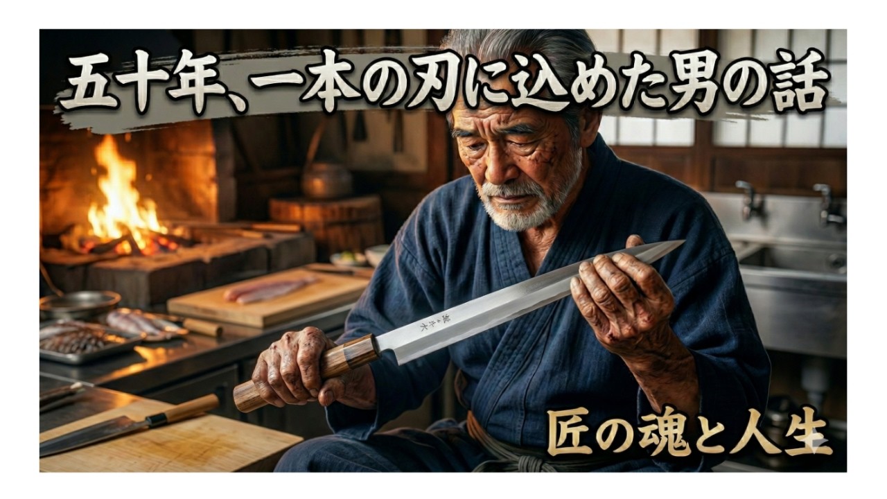 五十年、一本の刃に込めた男の話