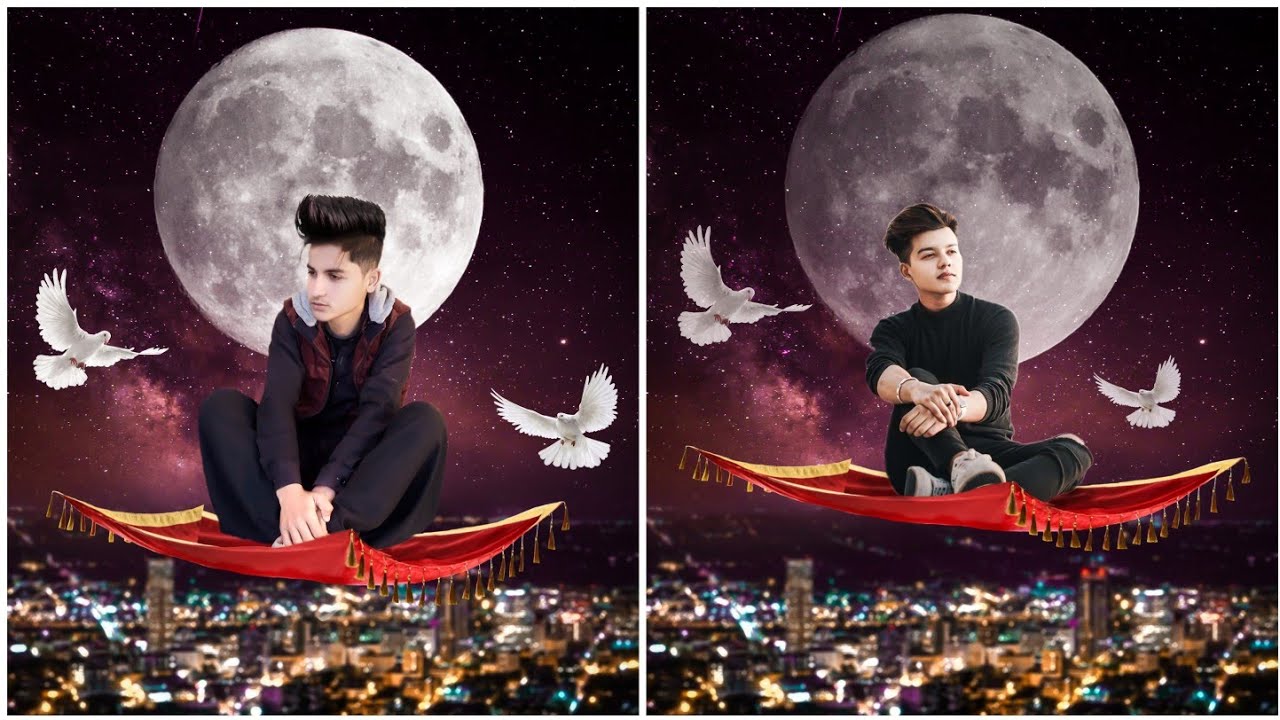 picsArt Alladin's Magical carpet|picsArt New Concept Photo Editing Totorial|SG editing zone