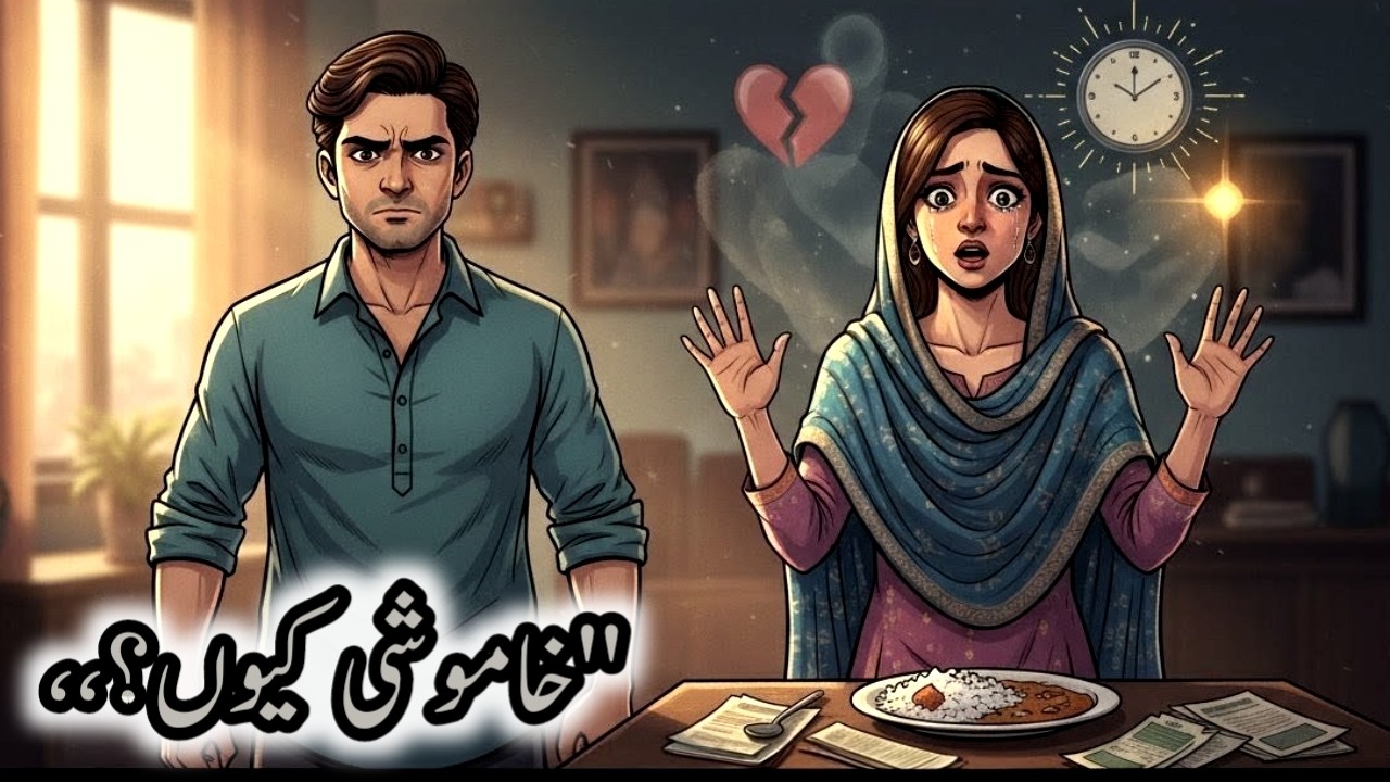 بیوی کی چڑچڑاہٹ اور گھر کا سکون | Aik Choti Larki Ka Sabaq | Heart Touching Urdu Moral Story