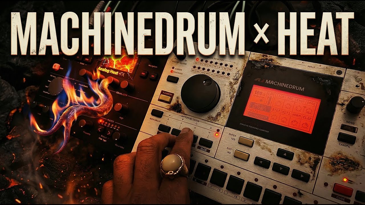 Machinedrum IDM Jam | Analog Heat +FX Sound Design (Custom Presets)
