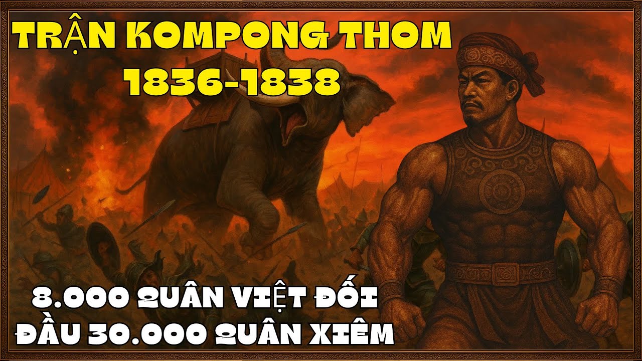 Trận Kompong Thom 1836-1838 - Minh Mạng vs Rama III, Ai Kiểm Soát Campuchia?