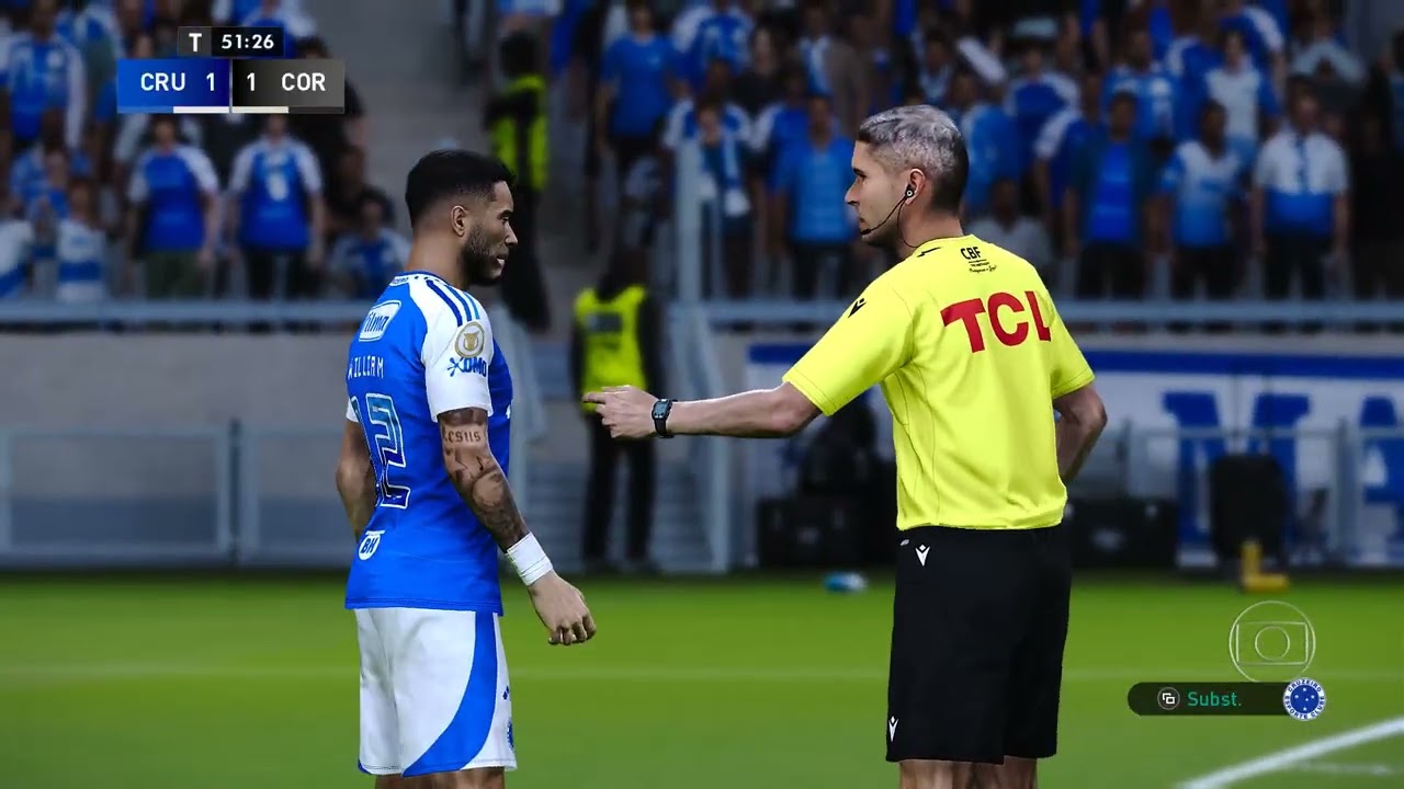 CRUZEIRO X CORINTHIANS