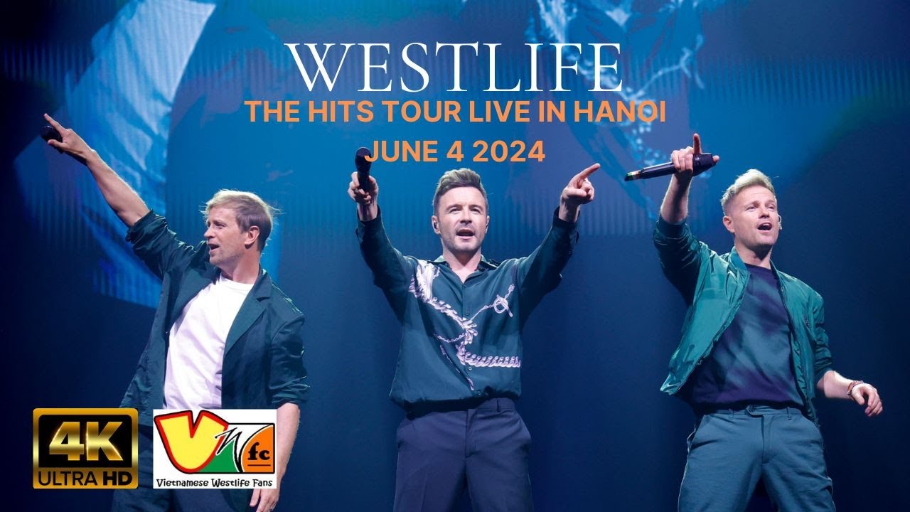 Westlife - The Hits Tour Hanoi (June 4 2024) part 1