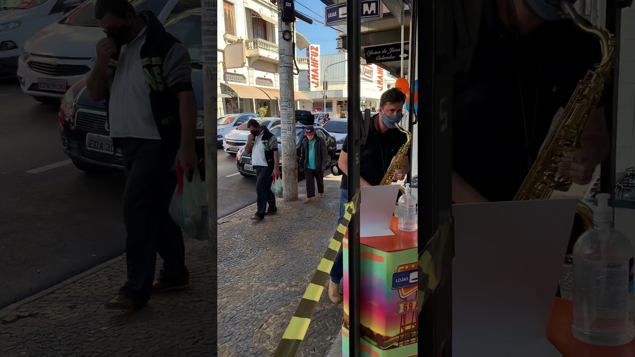 ALELUIA | STREET SAX | JABOTICABAL-SP