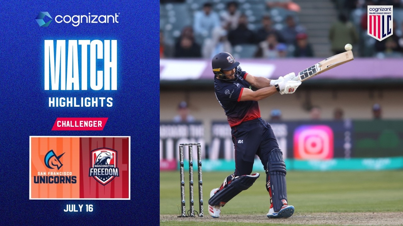 Cognizant Match Highlights | San Francisco Unicorns vs Washington Freedom | Match #33