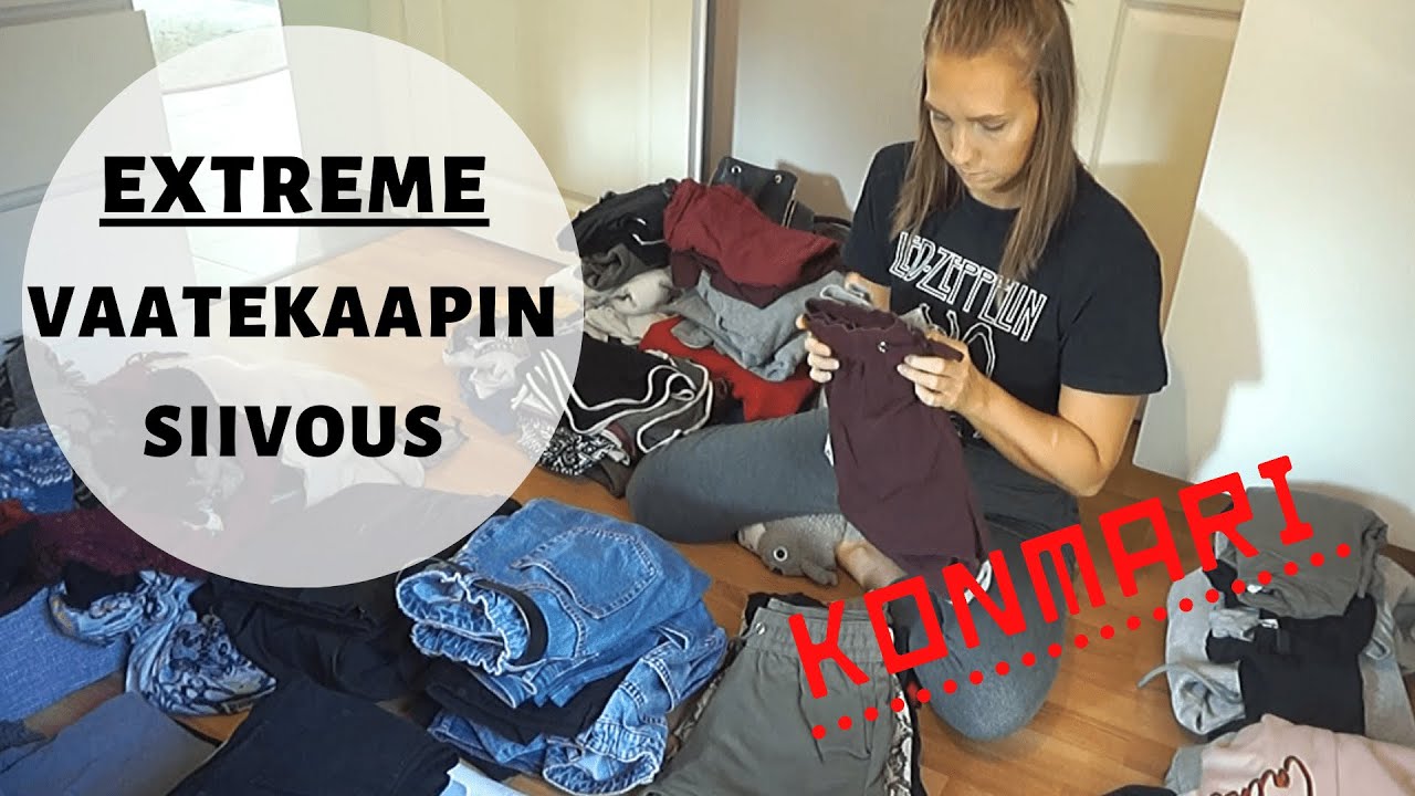 HEITIN POIS YLI PUOLET MUN VAATTEISTA | EX-SHOPPAILUADDIKTIN KONMARITUS