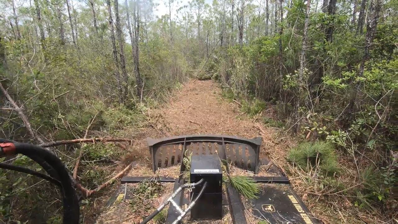 MTL XCT Grinding Stumps & Cutting Brush For A Hunting Path
