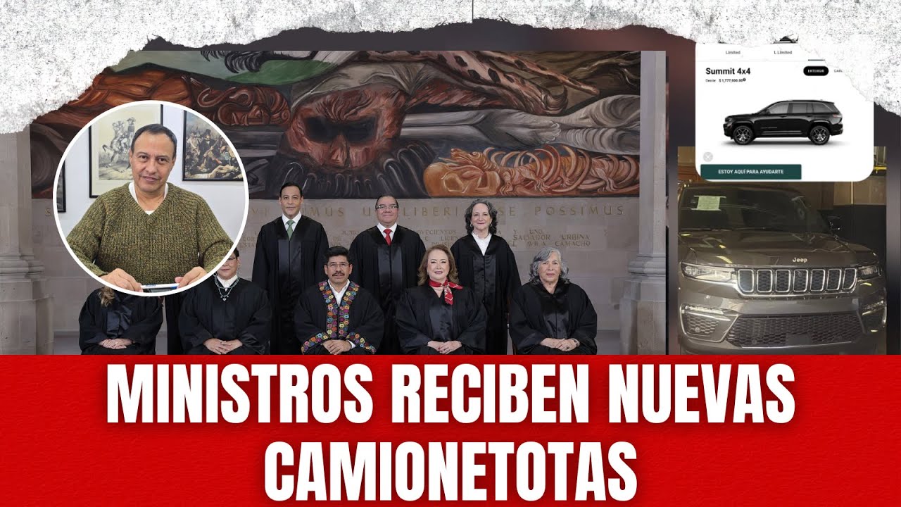 Nuevas camionetotas para los ministros / Laura Itzel se fractura por una marometa