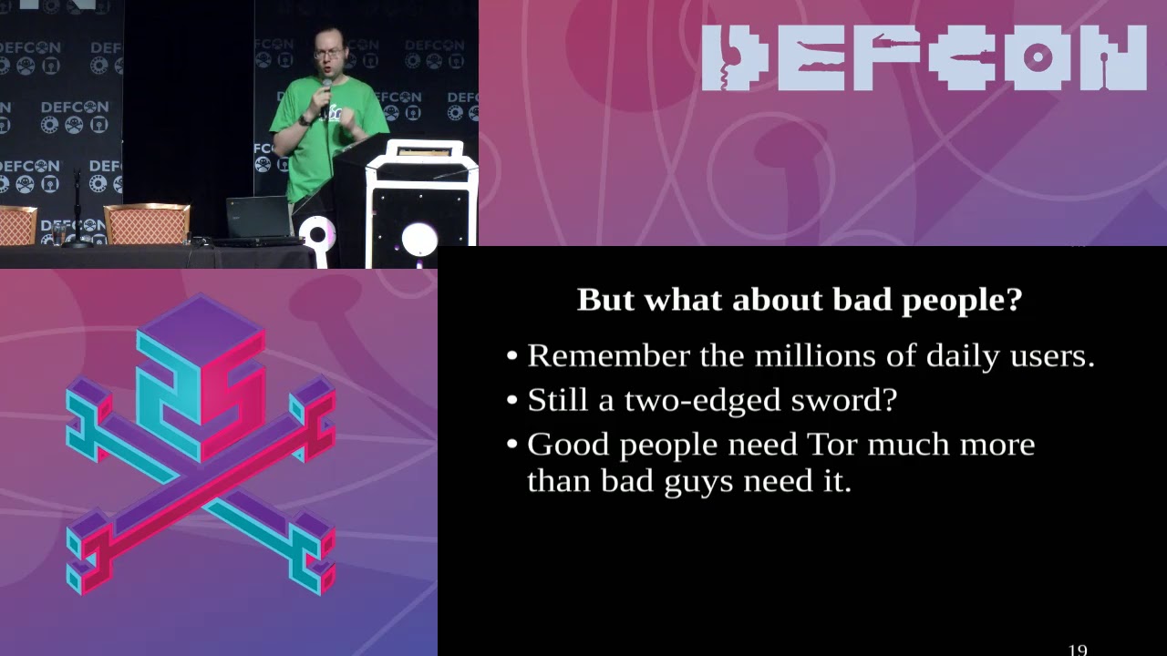 DEF CON 25 - Roger Dingledine - Next Generation Tor Onion Services
