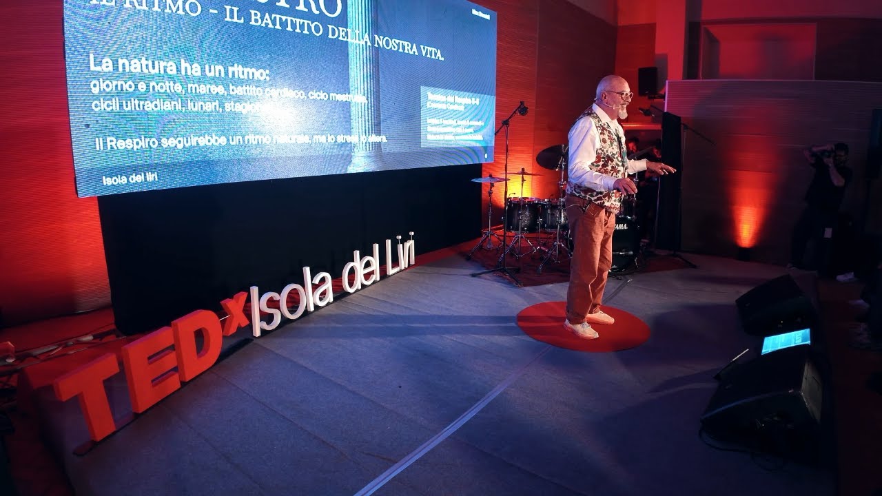 L’armonia del respiro: respirare è la base, ma sarai all’altezza? | Max Damioli | TEDxIsola del Liri