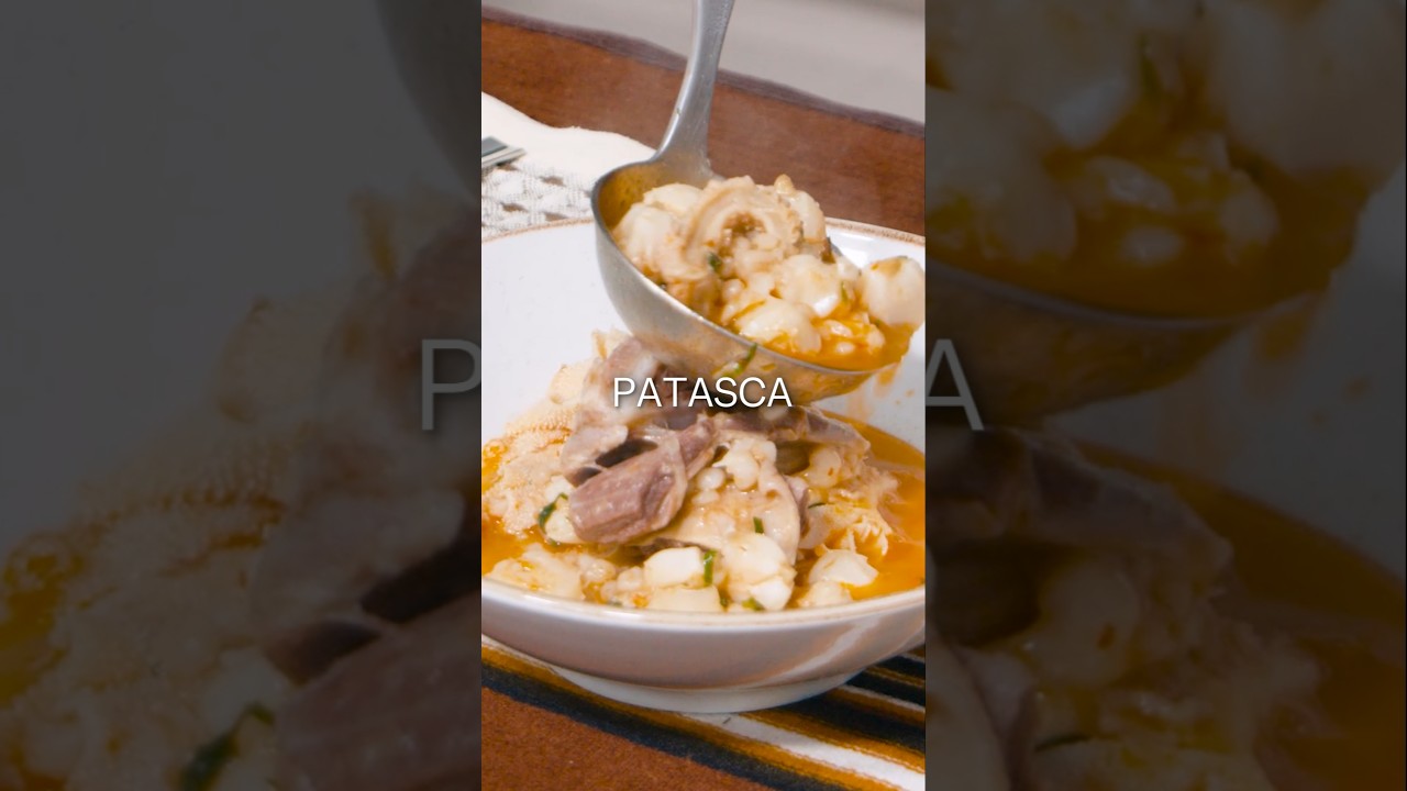Receta de PATASCA 🥣✨ &iexcl;Una sopa sabrosa, nutritiva y poderosa! 😋👌
