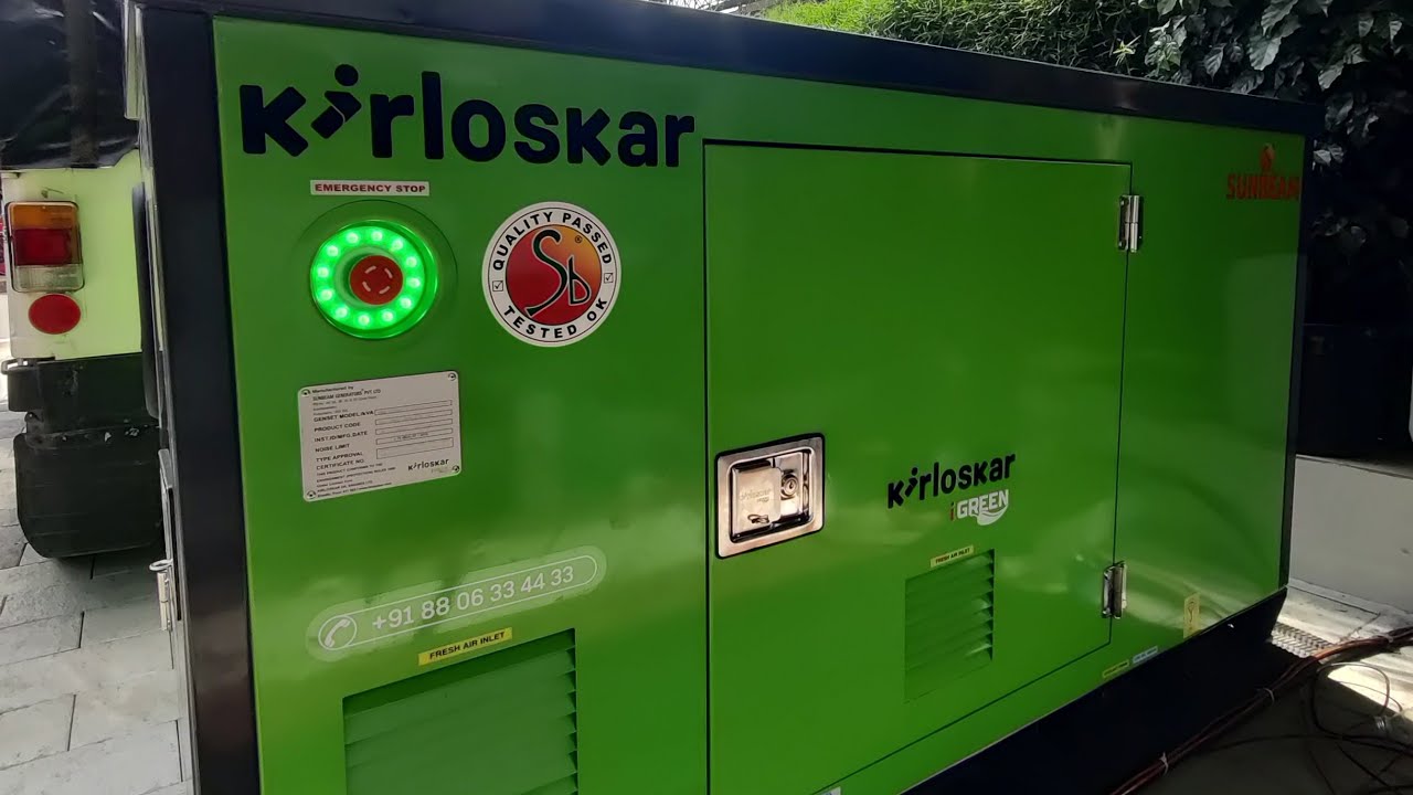 Kirloskar 15 Kva Latest Model generator