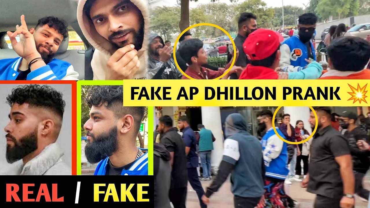 AP Dhillon Celebrity Prank *Crazy Reactions* 🔥