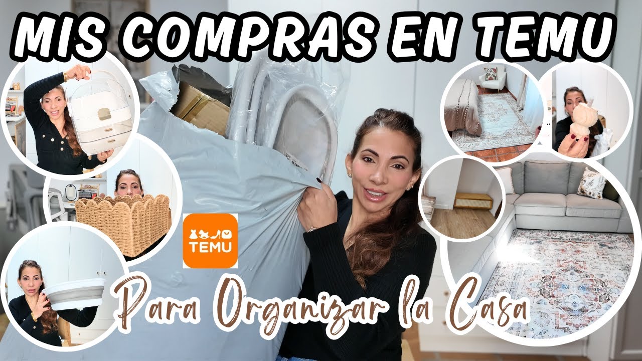 Todo lo que me pedí en TEMU 🤩 | Alfombras para el palacete 🏡