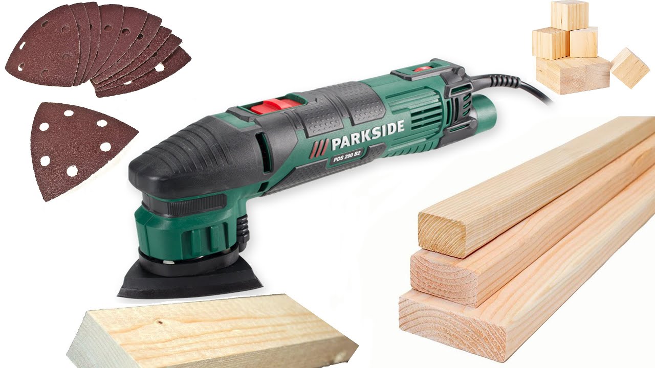 Parkside Delta Sander PDS 290 C3 Testing