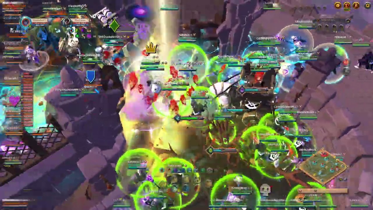 albion online gremio OUTLIMITS VS MYSTIC TECOLOTHY