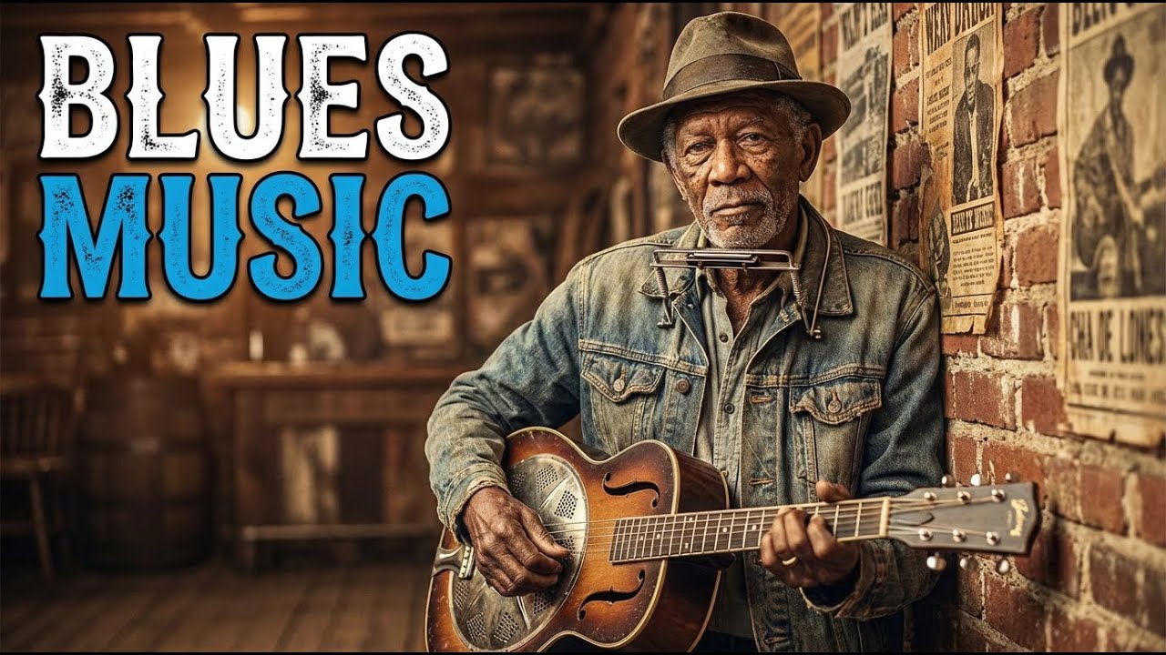 Soulful Blues Guitar 🎶 Relaxing Music for the Heart