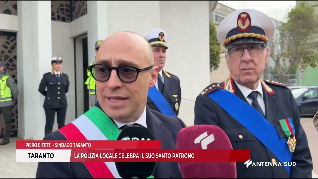 20 GENNAIO 2026   TARANTO   LA POLIZIA LOCALE CELEBRA IL SUO SANTO PATRONO