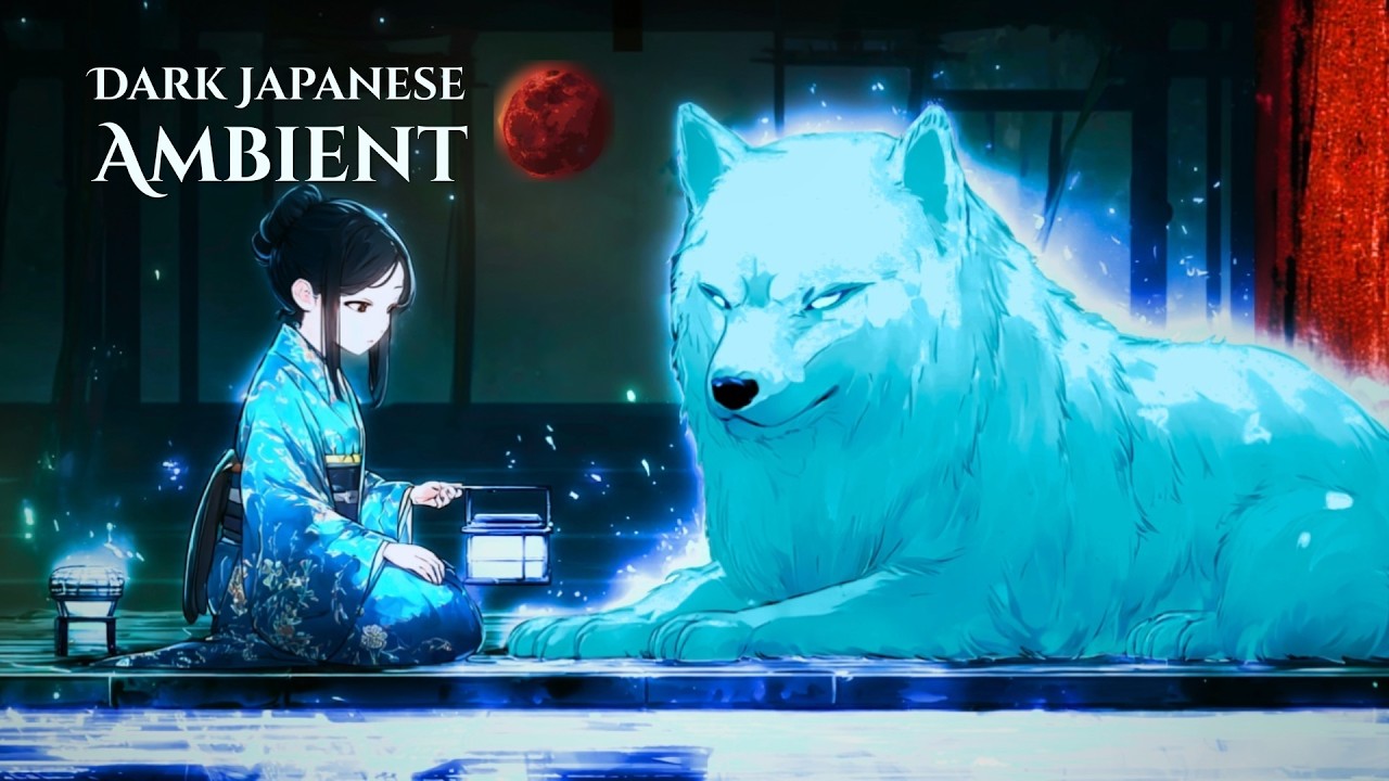 Inugami Shrine &ndash; Dark Japanese Ambient for Deep Focus | Sacred Moon Guardian