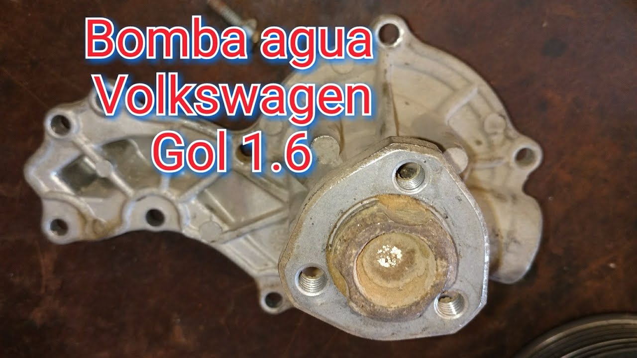 Como cambio la bomba Volkswagen Gol 1.6