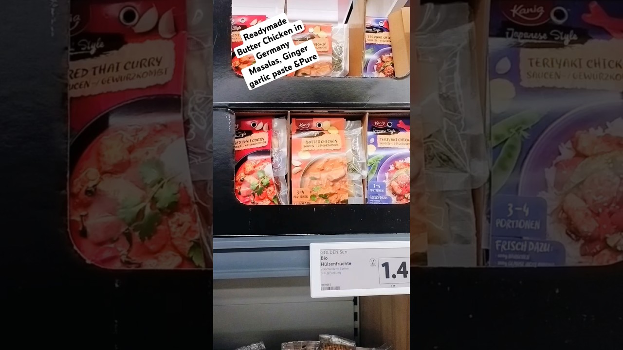 🥰Butter Chicken Gravy 🥰in Penny supermarket,Germany.#shorts #ytshorts #youtubeshorts