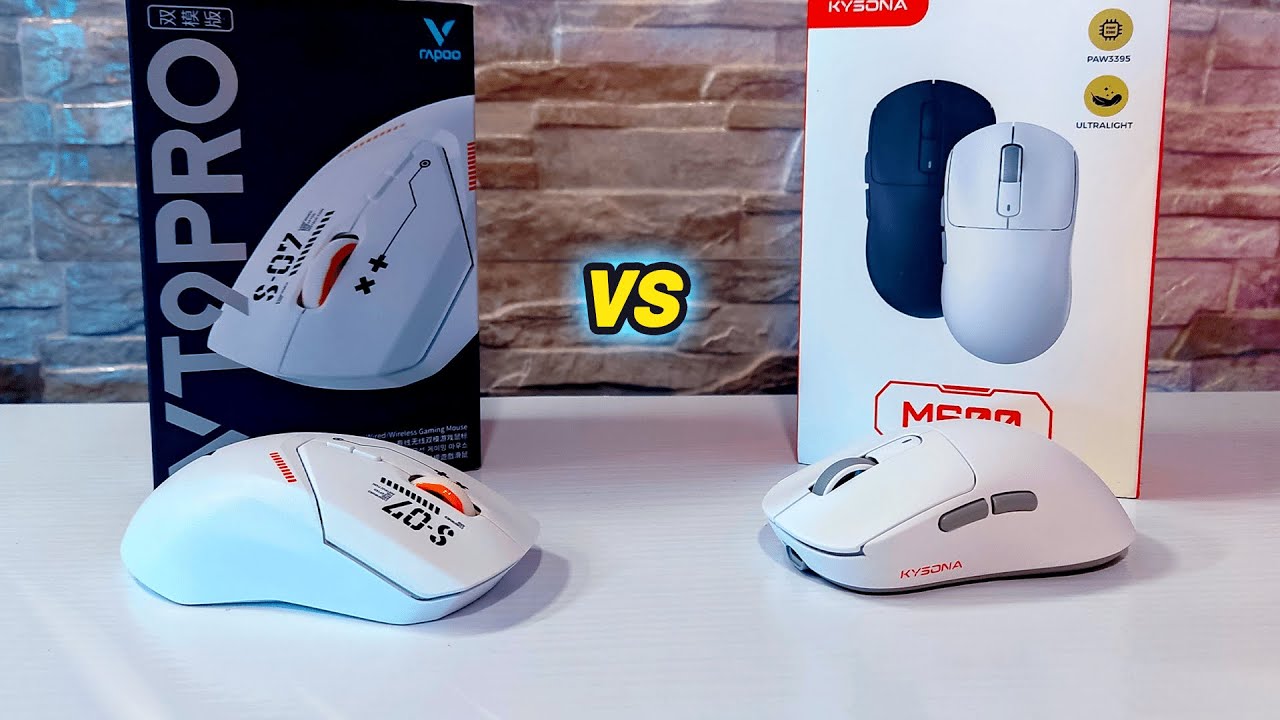 Rapoo Vt9 Pro vs Kysona M600/Aztec: Qual Mouse vale mais a pena? 🤔 [Comparativo] 🖱