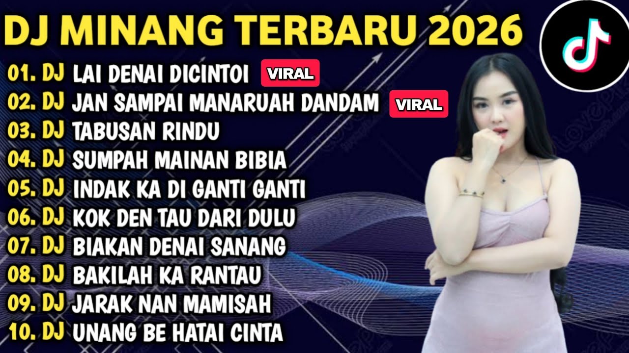 DJ MINANG TERBARU 2026 FULL BASS - DJ DEK CINTO JUO X JAN SAMPAI MANARUAH DANDAM VIRAL TIKTOK