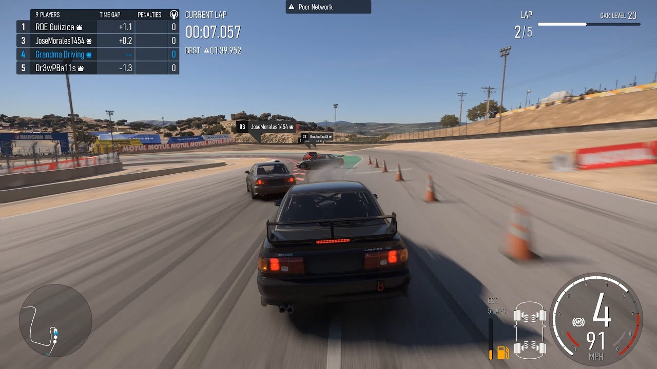 Lancer Evo 3 vs WRX STI Online Spotlight Races (Forza Motorsport)