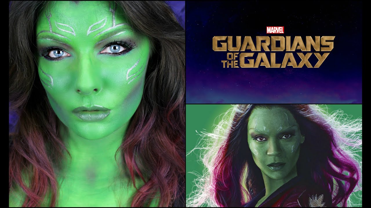 Gamora Makeup Tutorial | Guardians of the Galaxy |