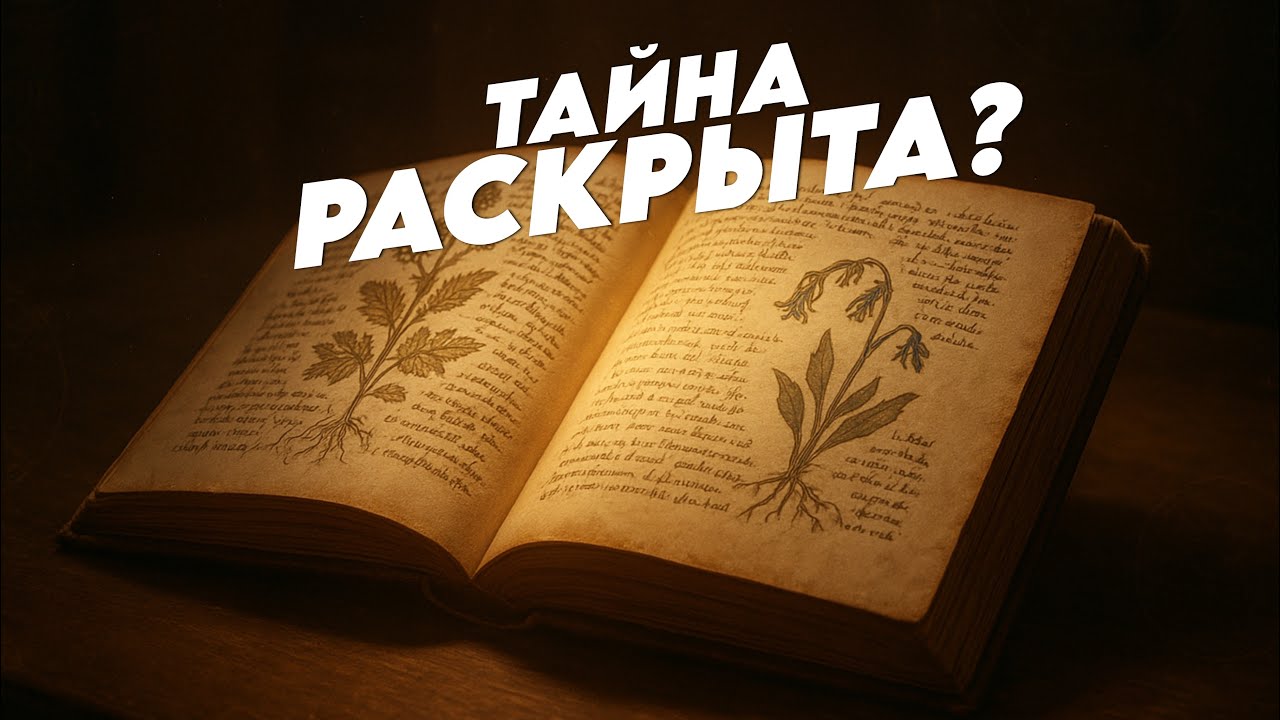 САМАЯ ЗАГАДОЧНАЯ КНИГА В ИСТОРИИ | Манускрипт Войнича