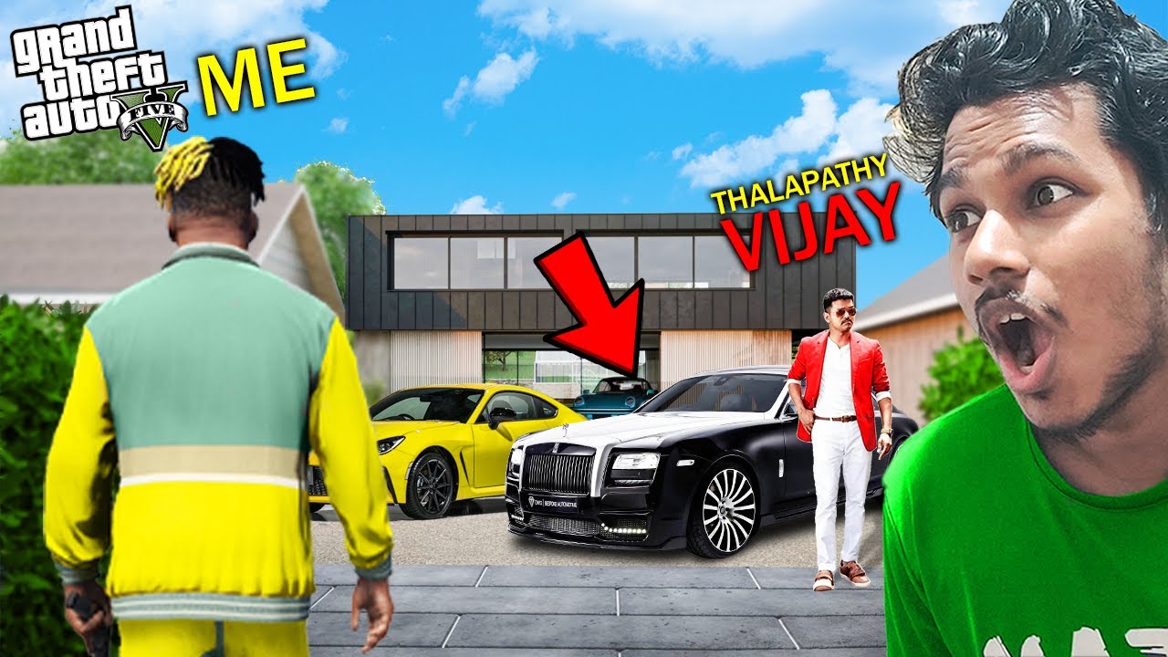 Robbing THALAPATHY VIJAY's Car in Gta 5