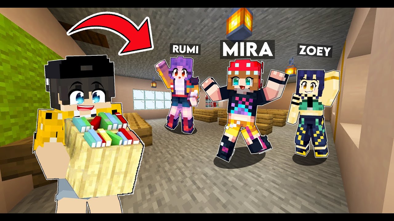 How i Met KPop DEMON HUNTER in Minecraft!