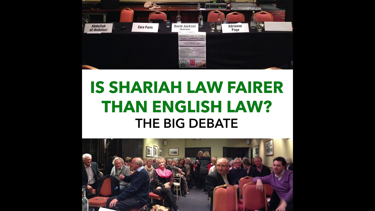 BIG DEBATE: IS SHARIA FAIRER than ENGLISH LAW? Judge & QC debate Muslim Speakers
