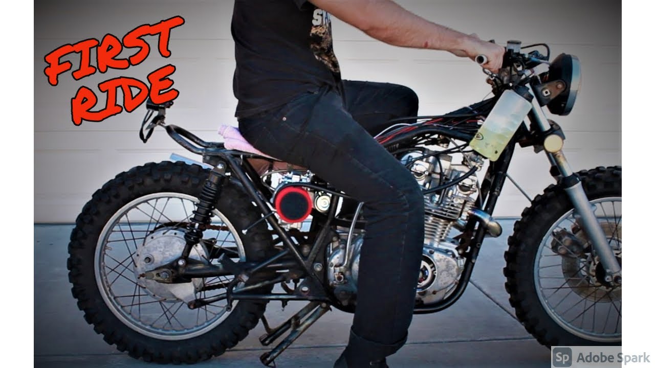 Turbo Mad Max GS400 Scrambler (ЧАСТЬ ПЯТАЯ) — покадровая съёмка мотоцикла