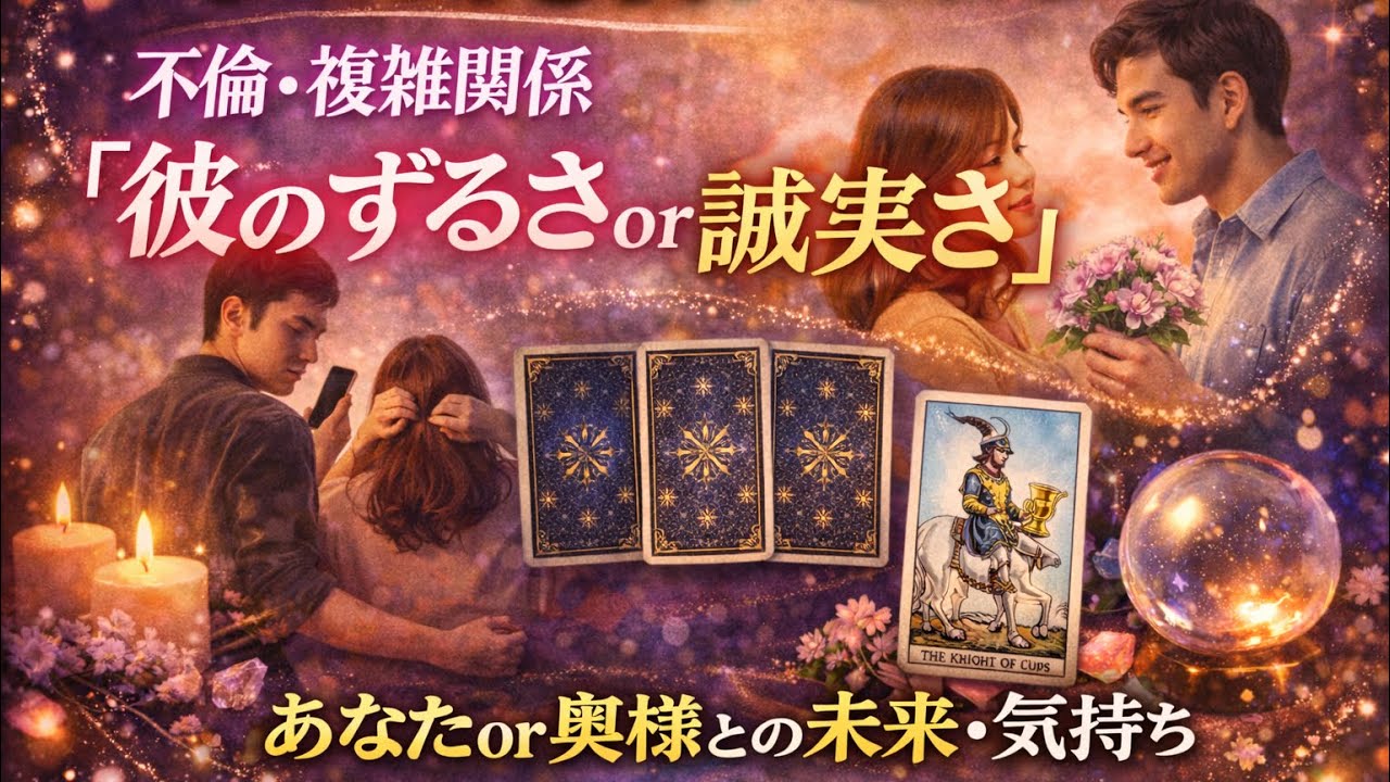 『不倫・複雑恋愛』彼のずるさor誠実さ　未来の状況or気持ち