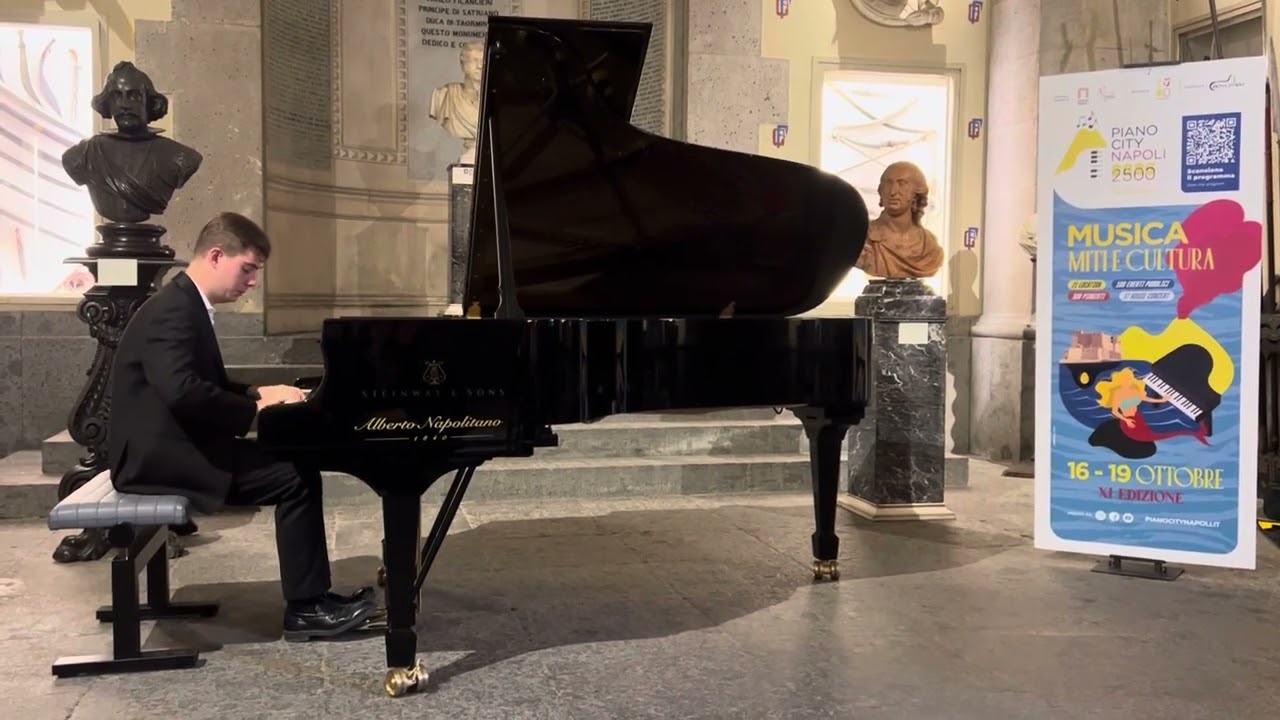 J.S. Bach - Partita No.1 in B flat Major, BWV 825 - Valentino Taormina (live from Napoli)
